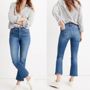 Madewell Eco Cali Demi Boot Cut Jeans Tierney 25